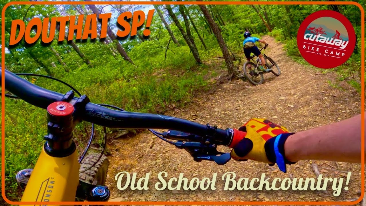 Douthat State Parks Old School Backcountry is Epic! | Douthat SP Mtb