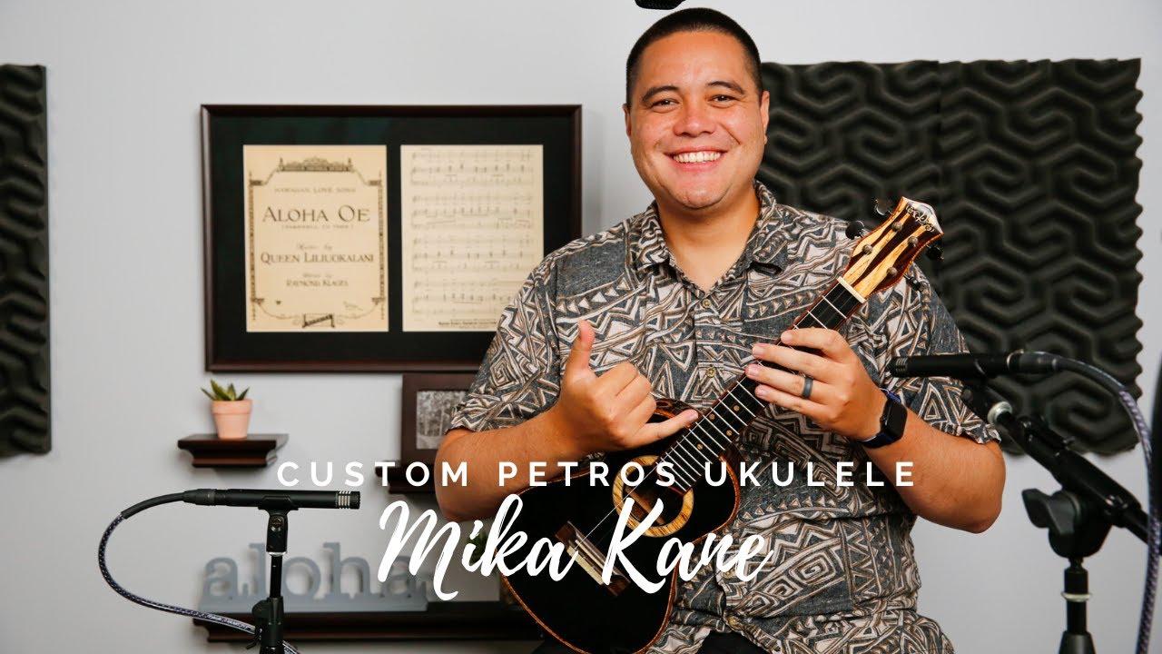 Custom Petros Ukulele | demo by Mika Kane