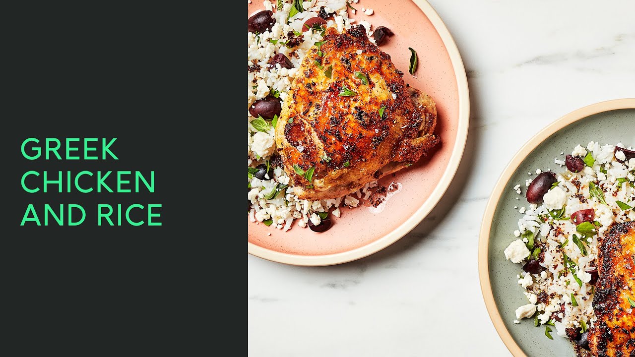 Greek Chicken and Rice | 1 Hour | Guided Cooking | CHEF iQ Smart Cooker