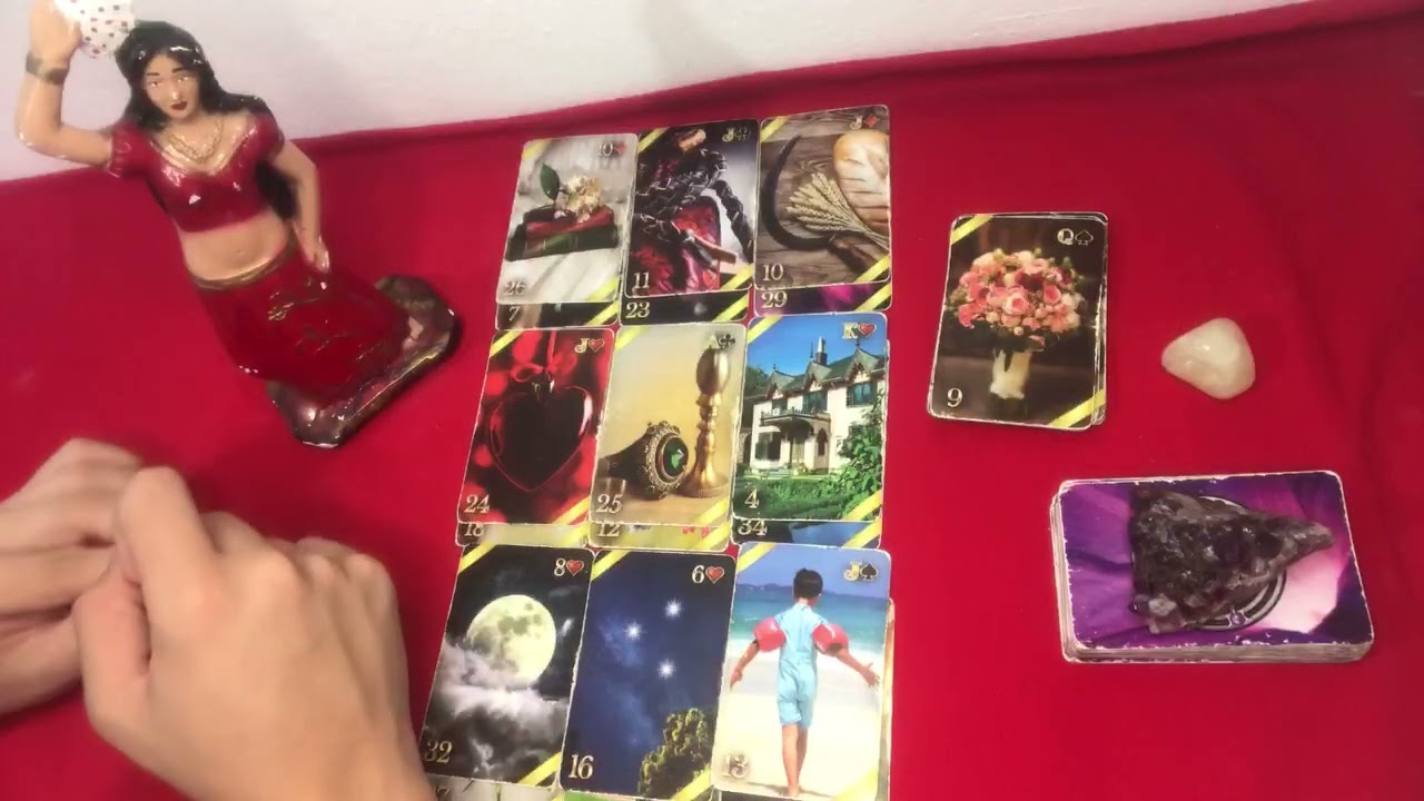 POMBA GIRA CIGANA COLOCANDO AS CARTAS NA MESA