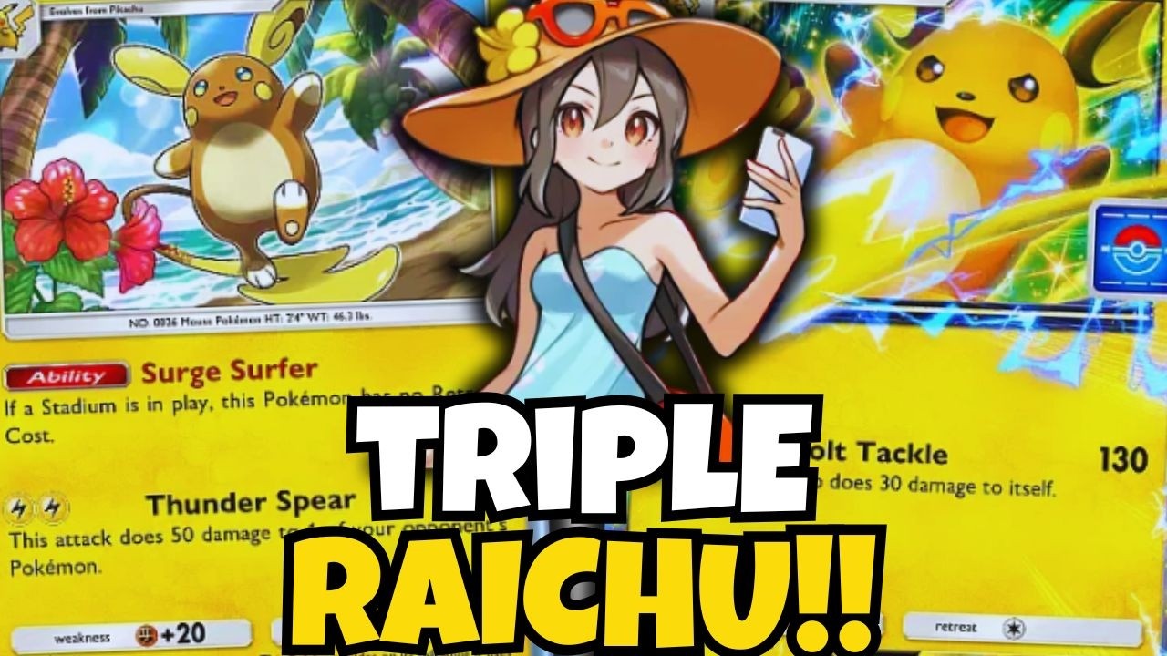 Este Mazo de TRIPLE Raichu ARRASA en Rankeds (debes probarlo)