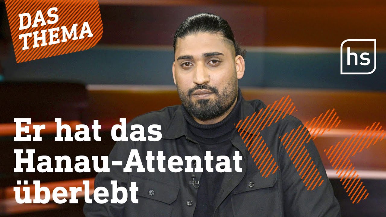 Said Etris Hashemi verlor seinen Bruder und Freunde beim Attentat in Hanau | hessenschau DAS THEMA