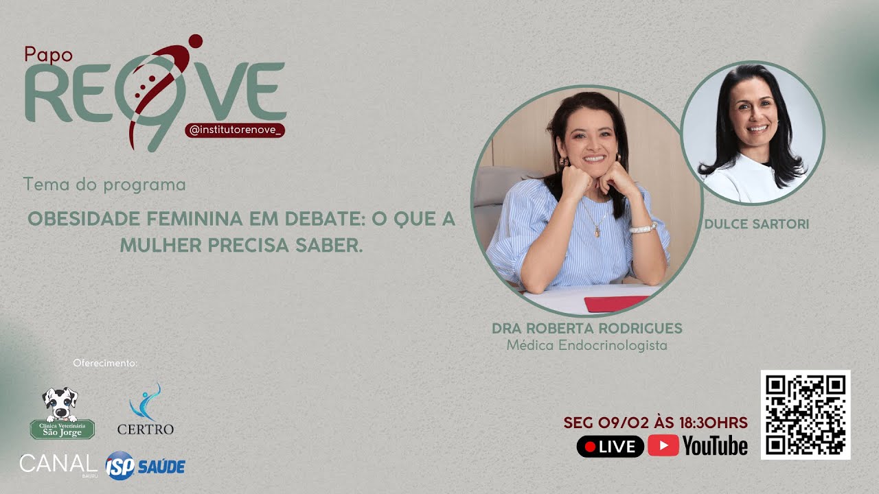 #EP0011 - Dra Roberta Rodrigues -Obesidade Feminina em Debate | Dulce Sartori