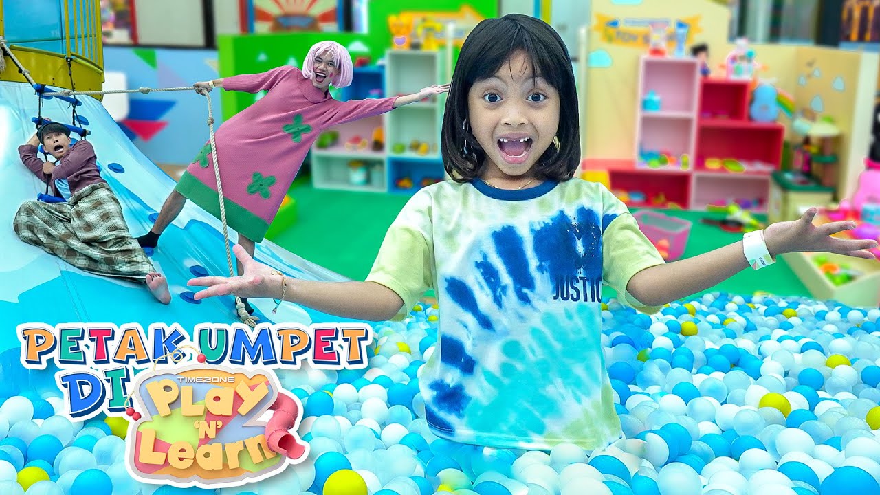 LEIKA MAIN PETAK UMPET DI PLAY & LEARN 😍 LEIKA TAKUT TOMPEL BERUBAH JADI EMAK EMAK GALAK
