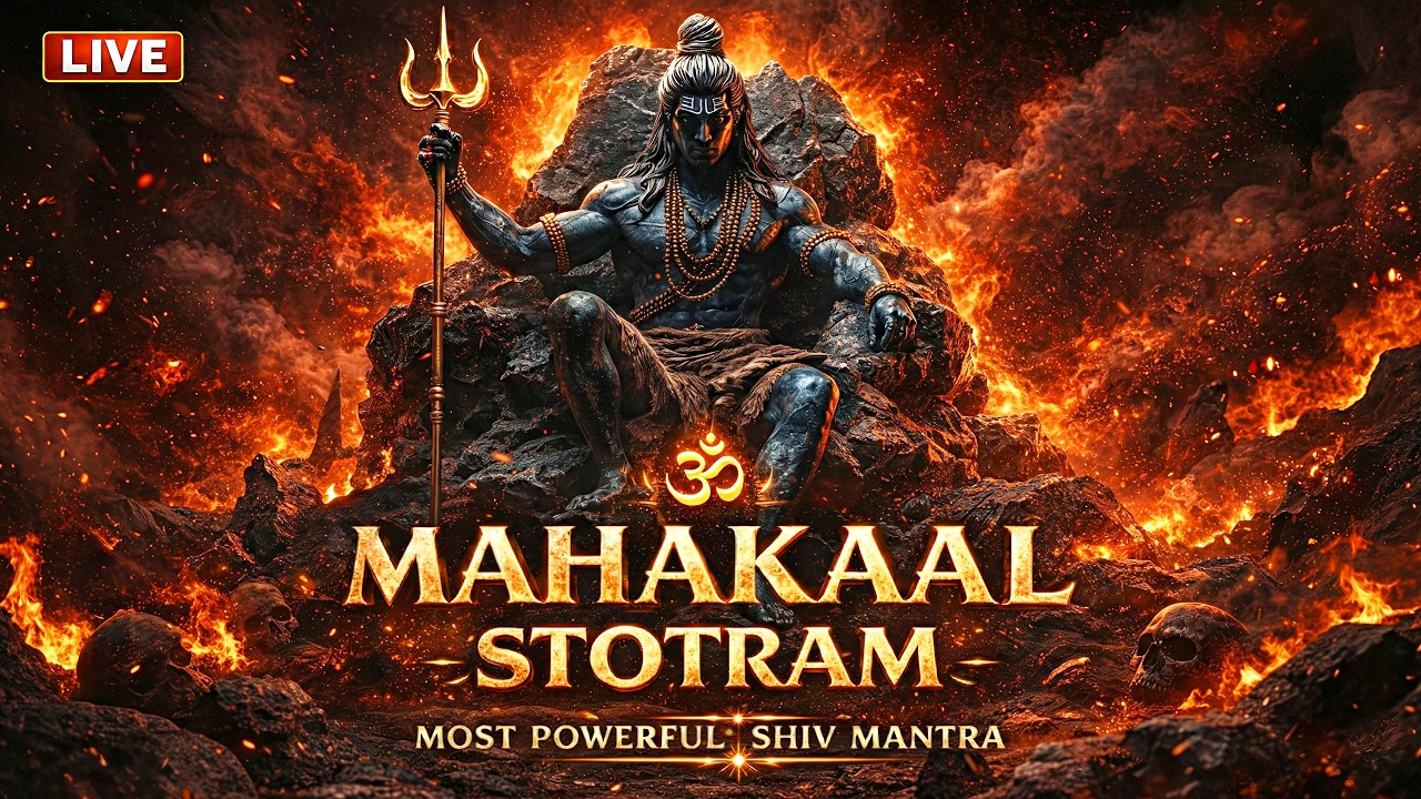 Mahakaal Stotram 🔴 Live | Most Powerful Shiva Mantra for Inner Peace & Strength | Brahmaswar