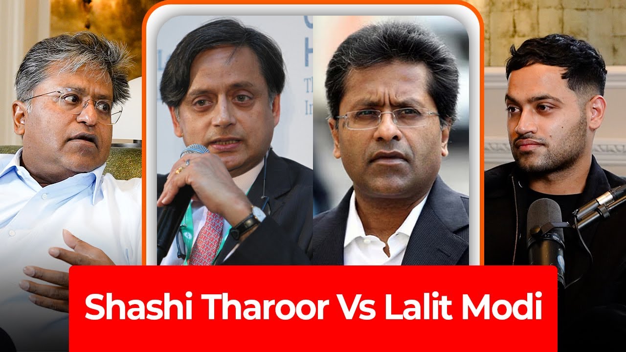 Shashi Tharoor Threatened Lalit Modi To Give Him Kochi Tuskers Kerela IPL Team | Raj Shamani Clips