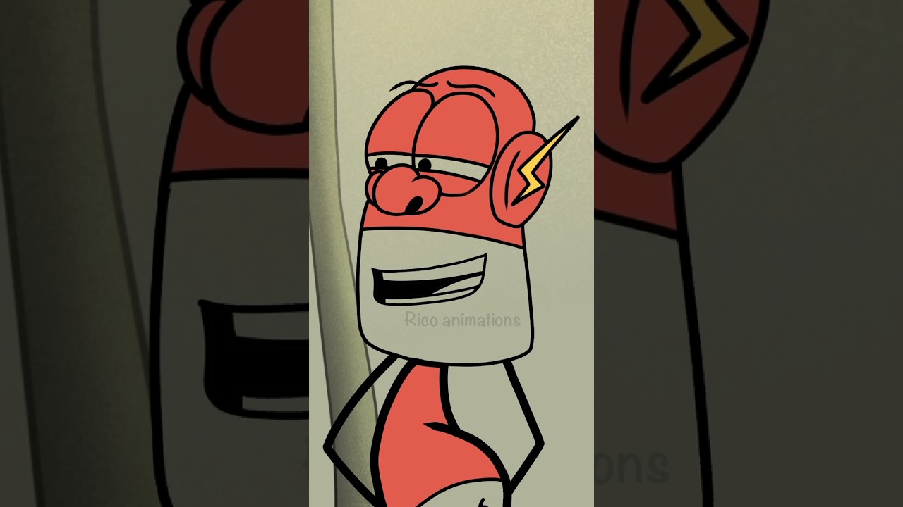 The Flash! 🤣 #animation #memes #cartoon #shorts