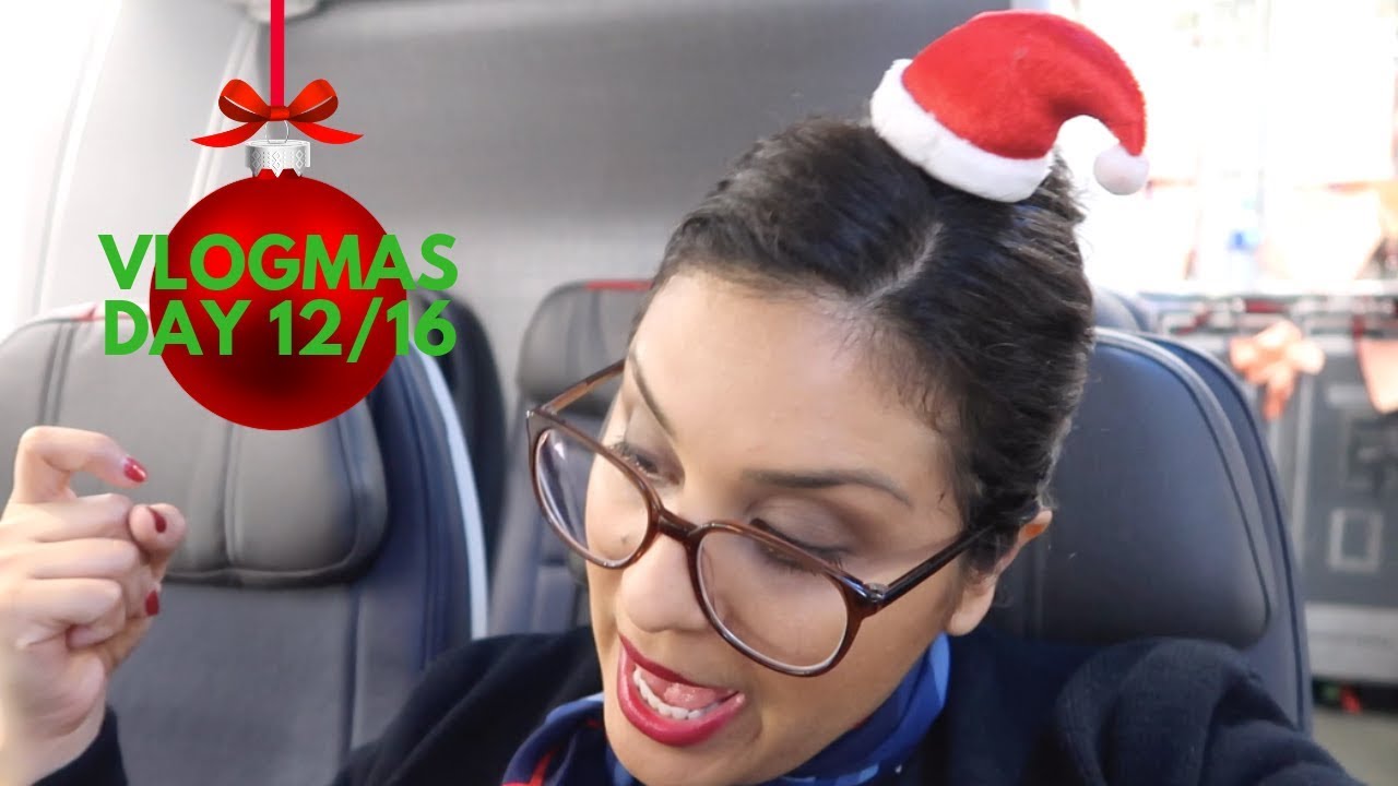 Two for One 😬  |  Flight Attendant Life  |  VLOGMAS DAY 12/16, 2018