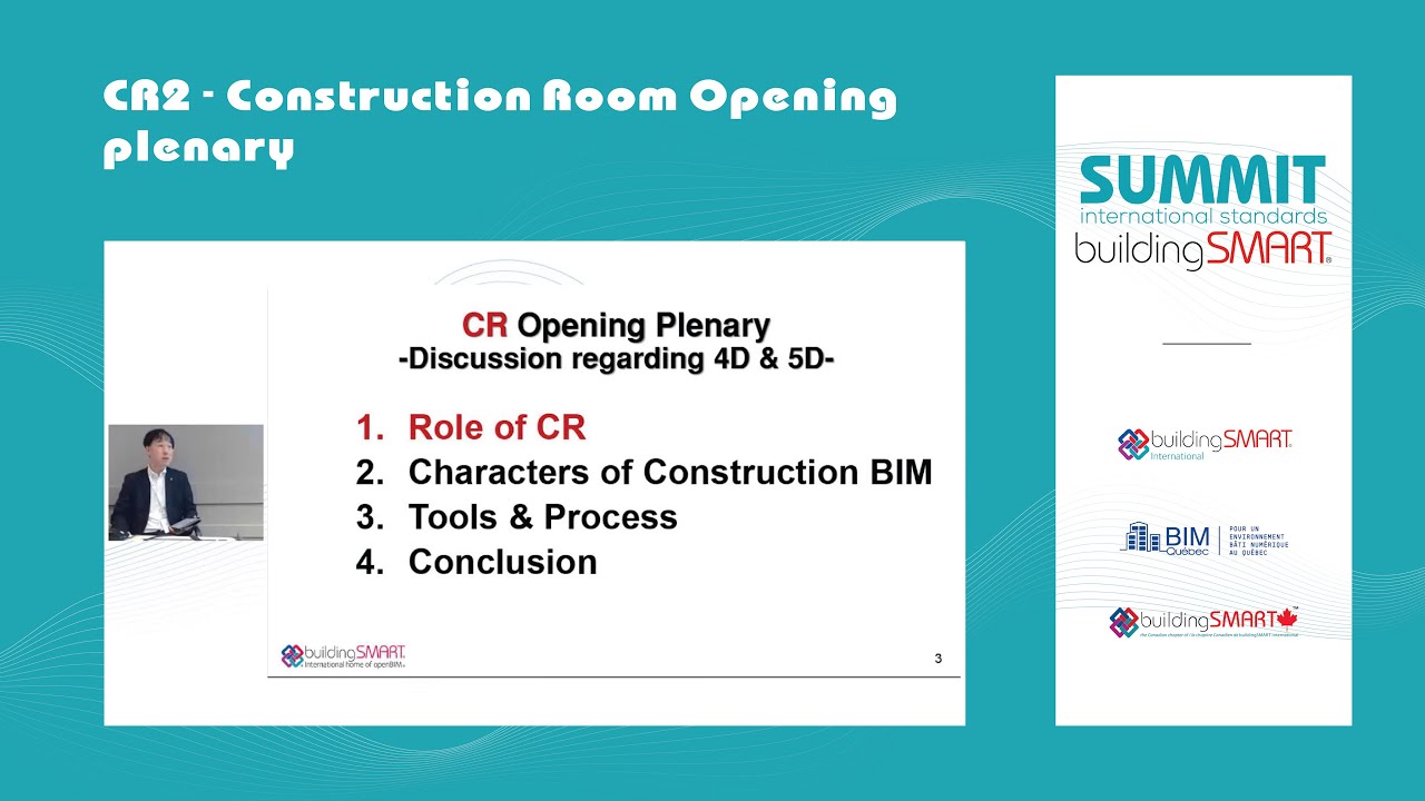 CR2 - Construction Room Opening plenary