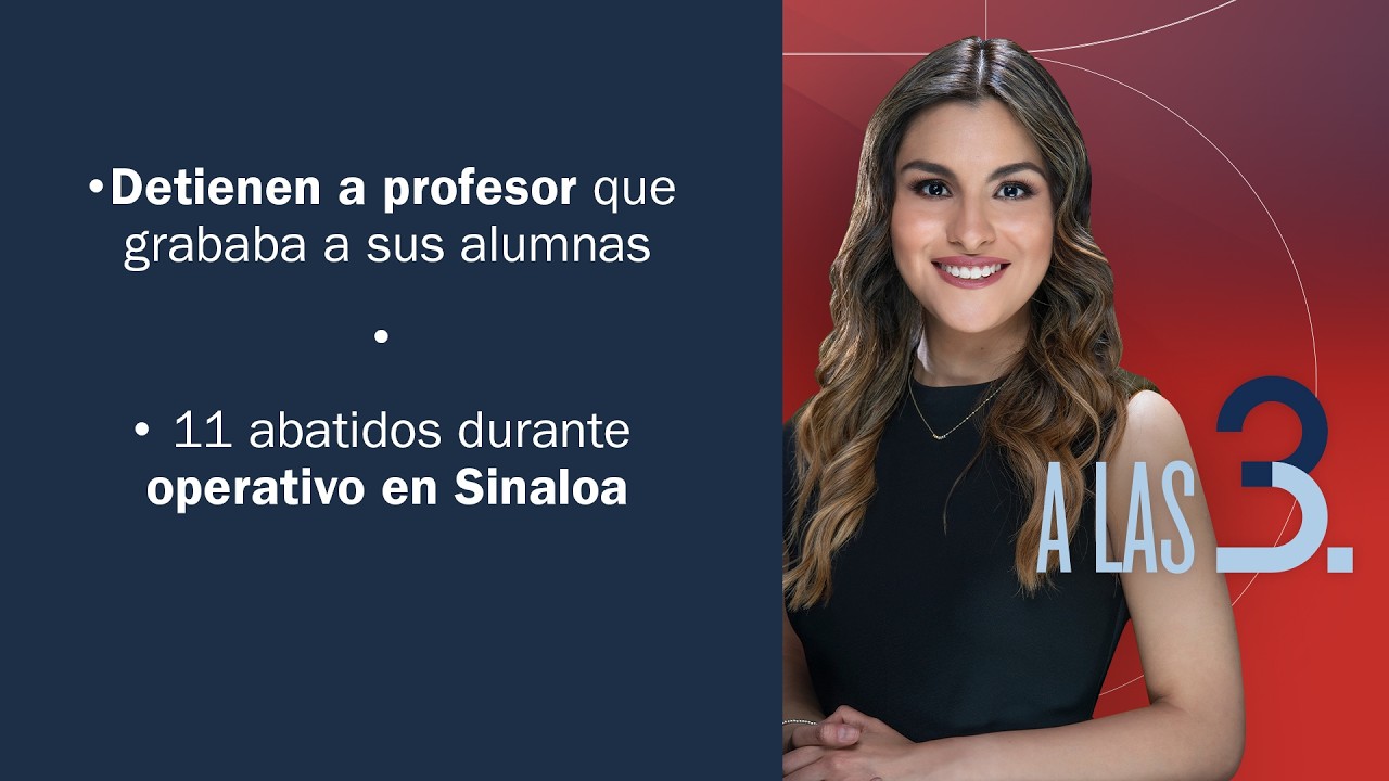 EN VIVO: A Las Tres con Noelia Jiménez | 19 de marzo 2026