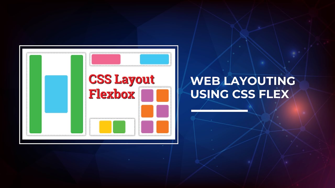 Web Layouting Using CSS Flex