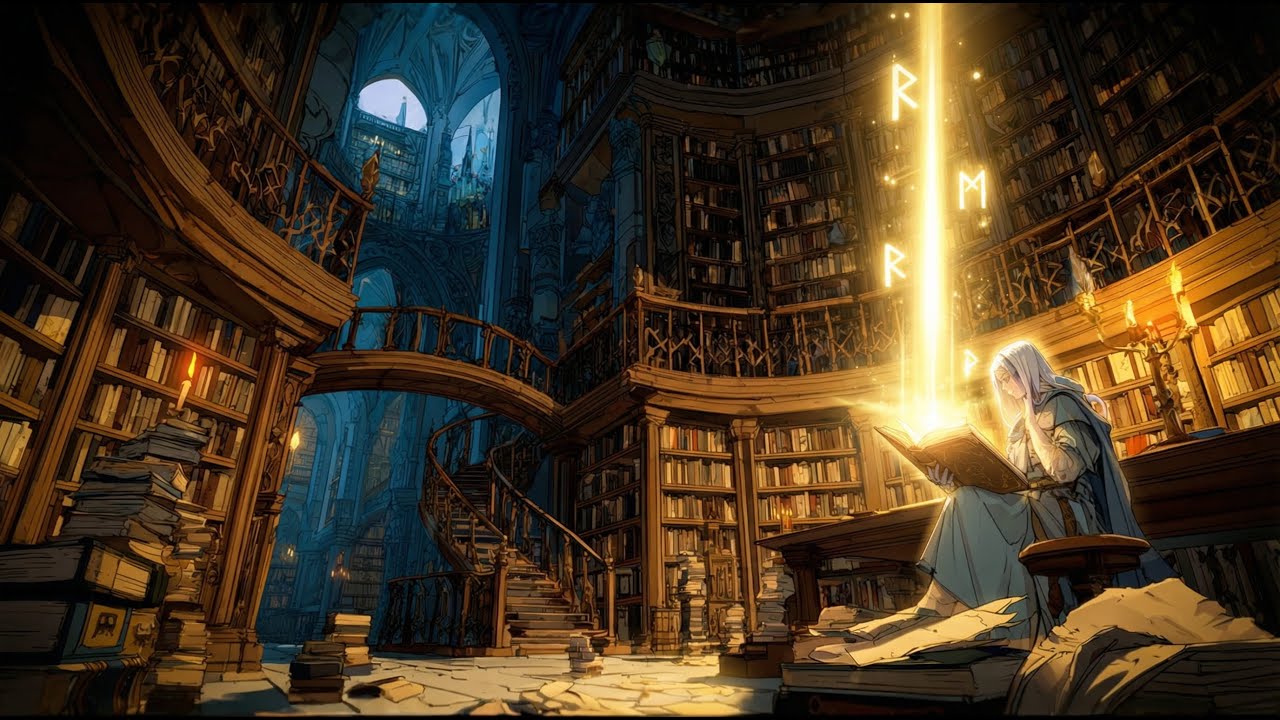 Medieval Music #3 for Deep Concentration, Studying & Relaxation 4H | The Infinite Aisles of Aeloria