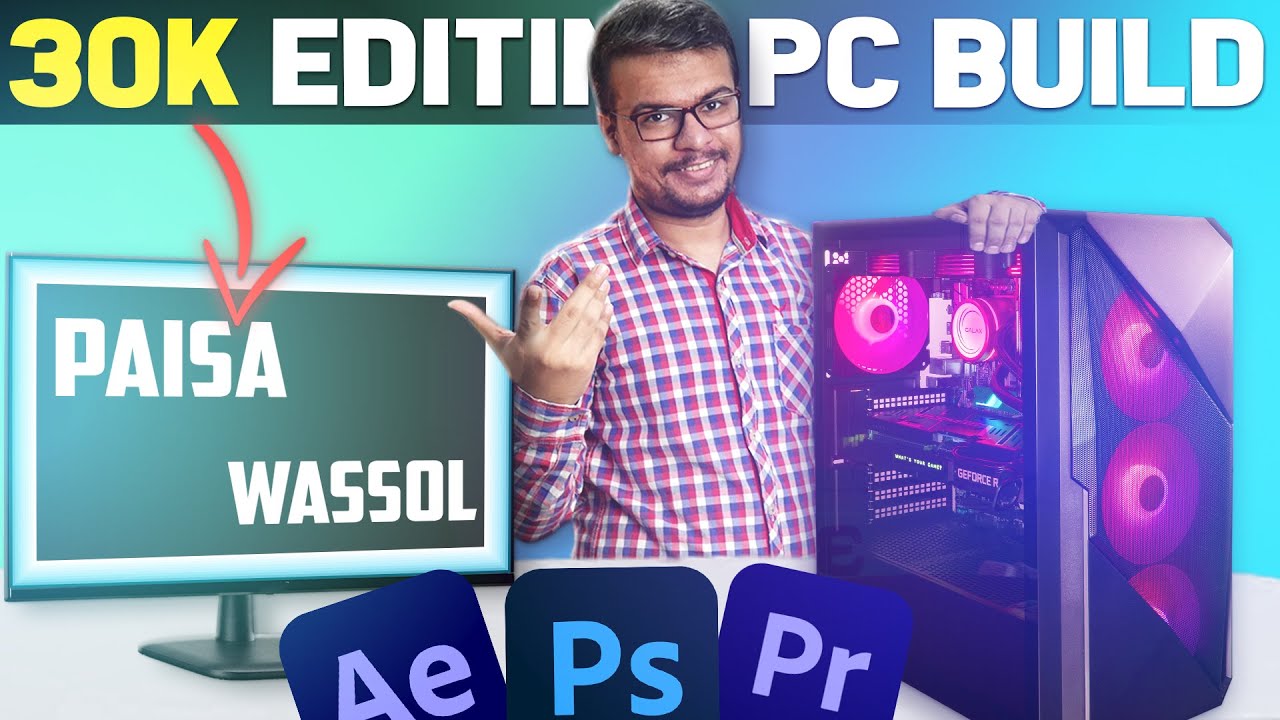 30K Gaming and Editing PC Build 2022 | video editing ke liye kaun sa computer lena chahiye