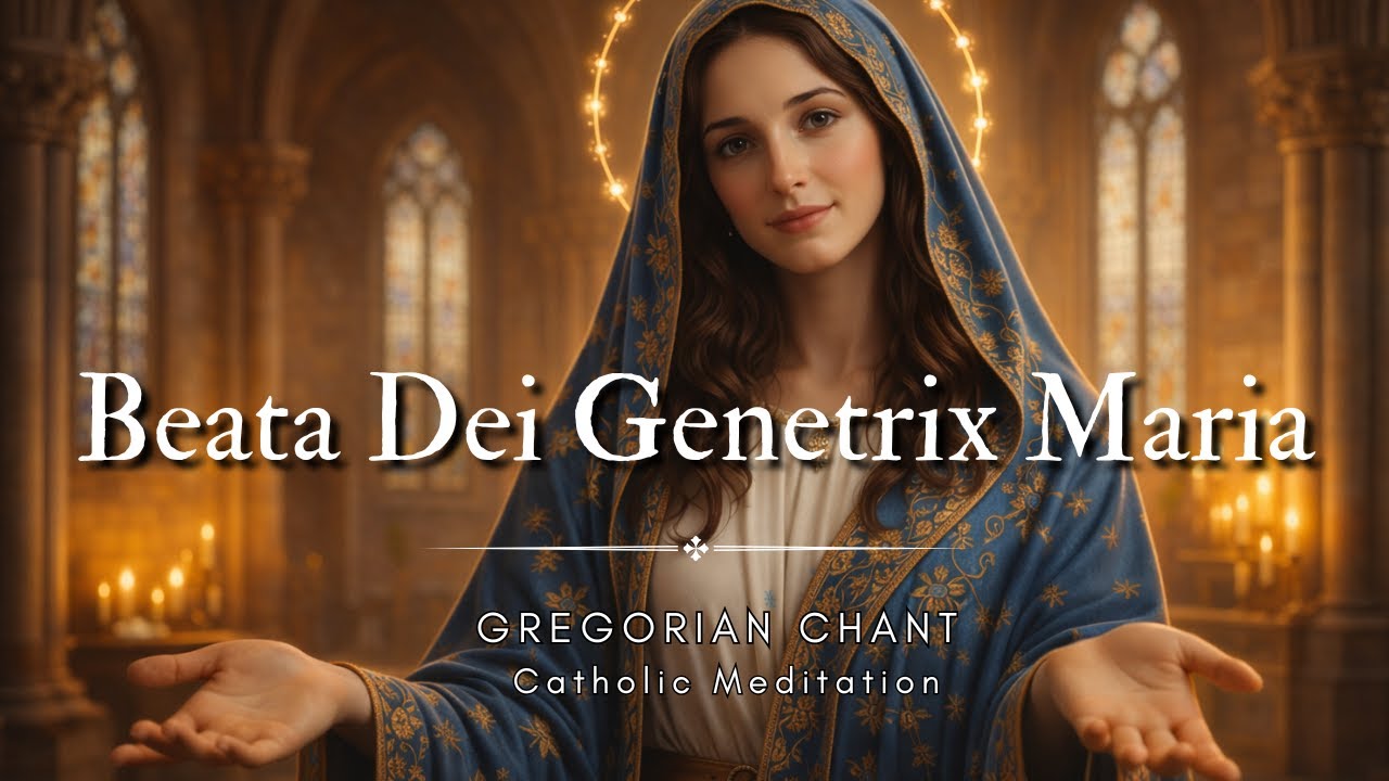 Beata Dei Genetrix Maria | Traditional Gregorian Chant of Praise to the Mother of God