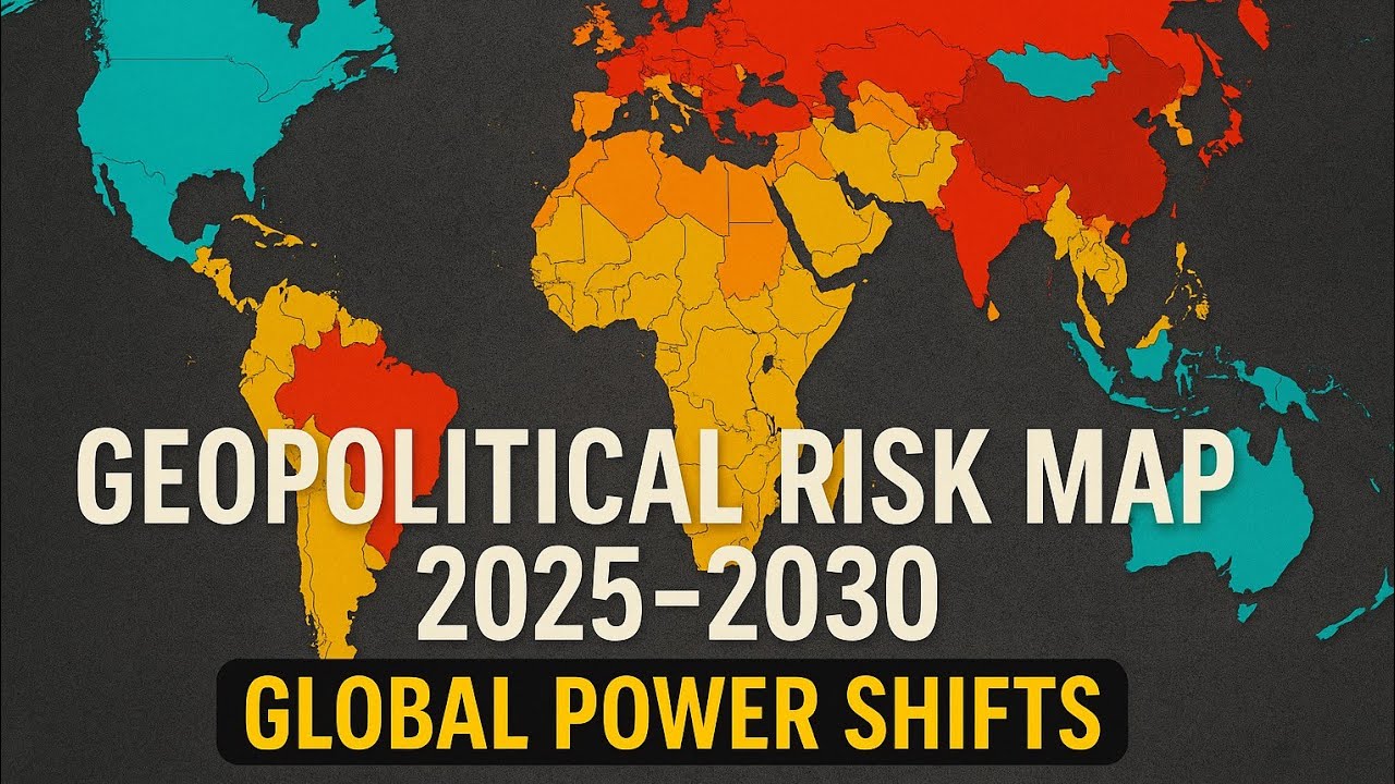 Geopolitical Risk Map 2025&ndash;2030: Global Power Shifts & Strategic Flashpoints #geopolitics  #global