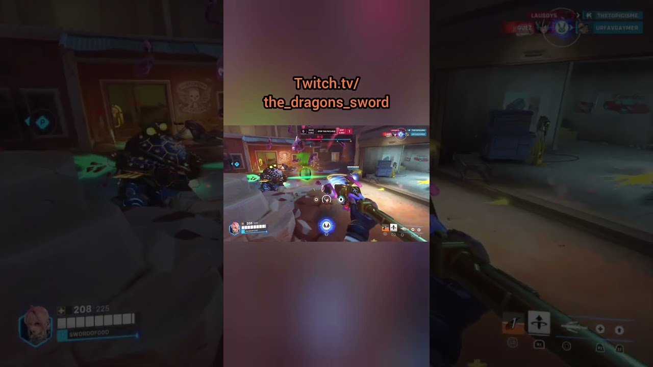 they thought i jumped #overwatchedits #overwatchfyp #overwatchmoments #mercymain #overwatchps