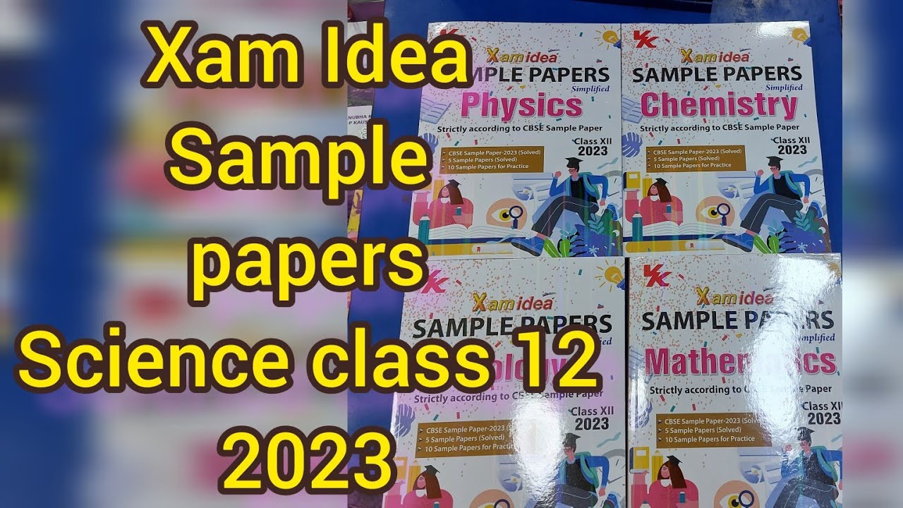 Cbse class 12 science xam Idea sample papers 2023 //#xamidea #cbseclass12#vkook#scince12samplepapers