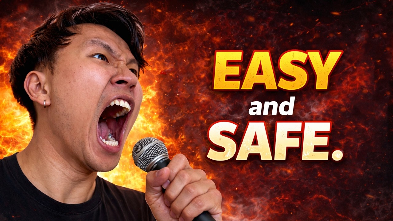 How to False Cord scream (in 3 easy steps)