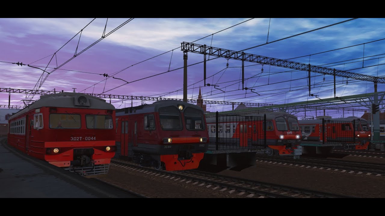 TRAINZ 2019 МОСКВА-РЯЗАНЬ. ВЕЧЕРНИЙ ЧАС ПИК. ЭЛЕКТРИЧКУС