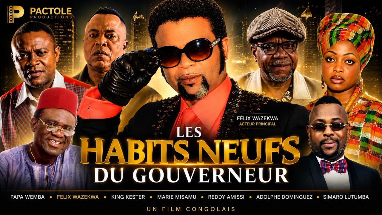 Les Habits Neufs du Gouverneur - Film Congolais || Felix Wazekwa & Marie Misamu |Pactole PRODUCTIONS