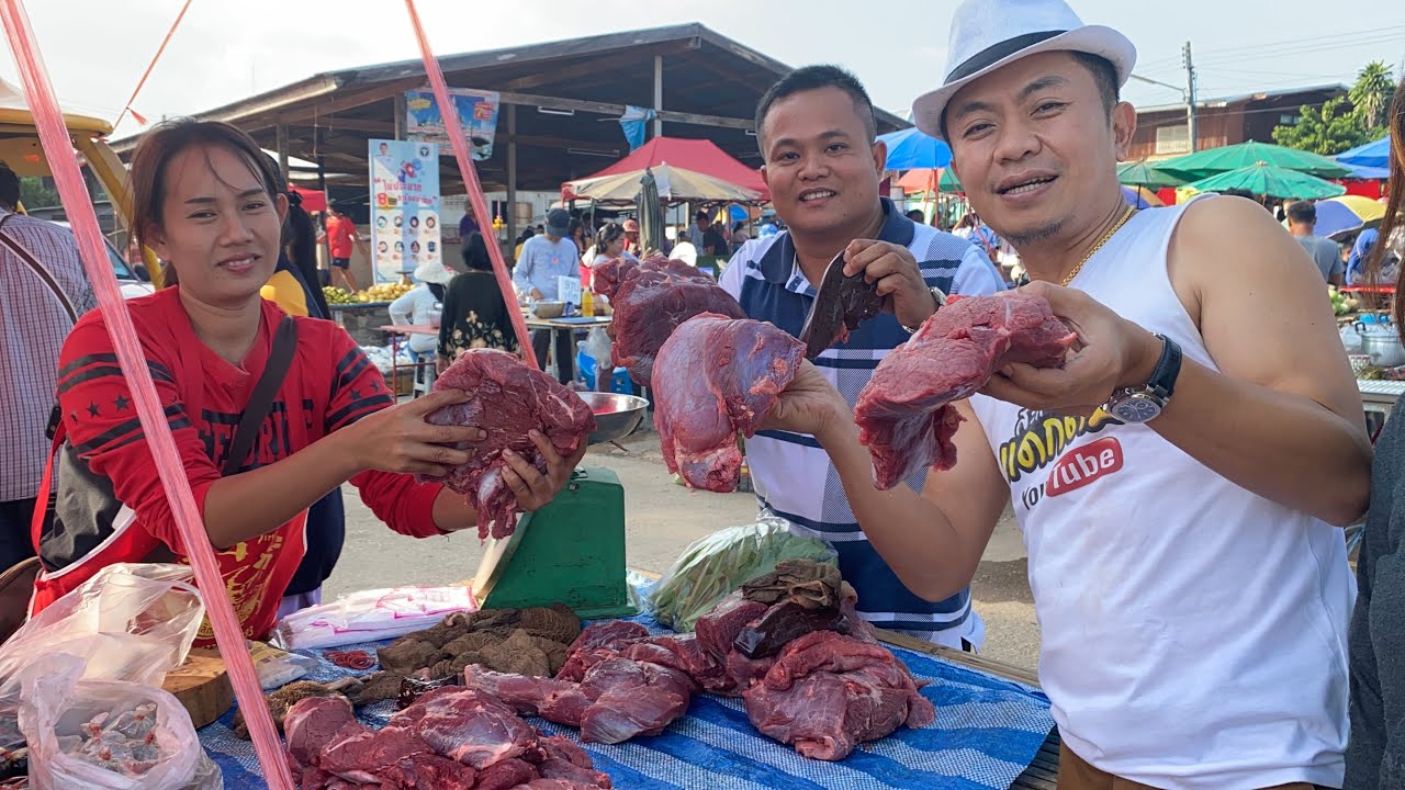 ซอยจุ๊กลางตลาดบ้านบ่าวท้าว เขมราฐ อุบลราชธานี #สะแตกแดกตับ