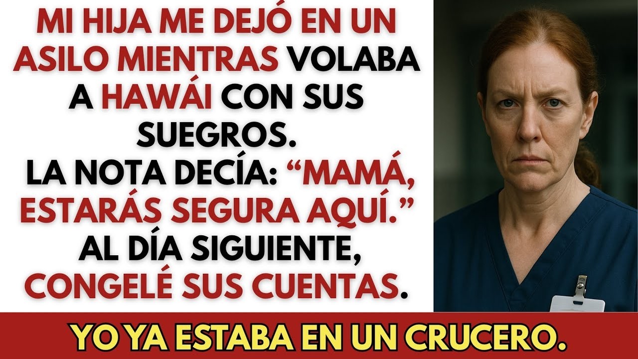 Mi hija me dejó en un asilo mientras volaba a Hawái con sus suegros