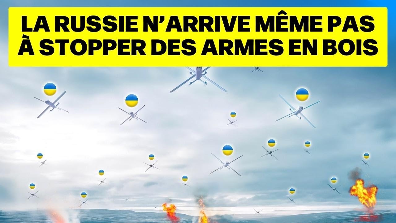 Comment les DRONES EN BOIS allemands d&eacute;stabilisent l'arm&eacute;e russe