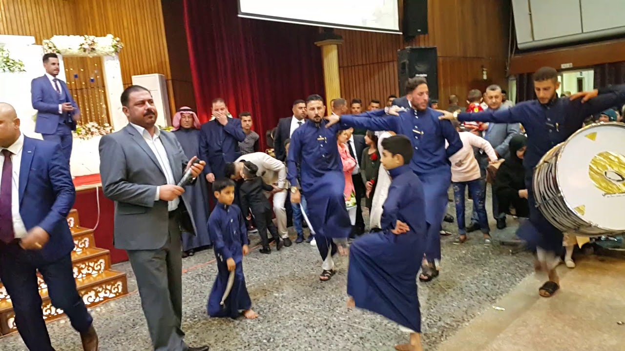 جوبي احمد كريم العويسي روساني بغداد الاول مع الفنان عماد المختار في المنصور في قاعة نقابة المهندسين