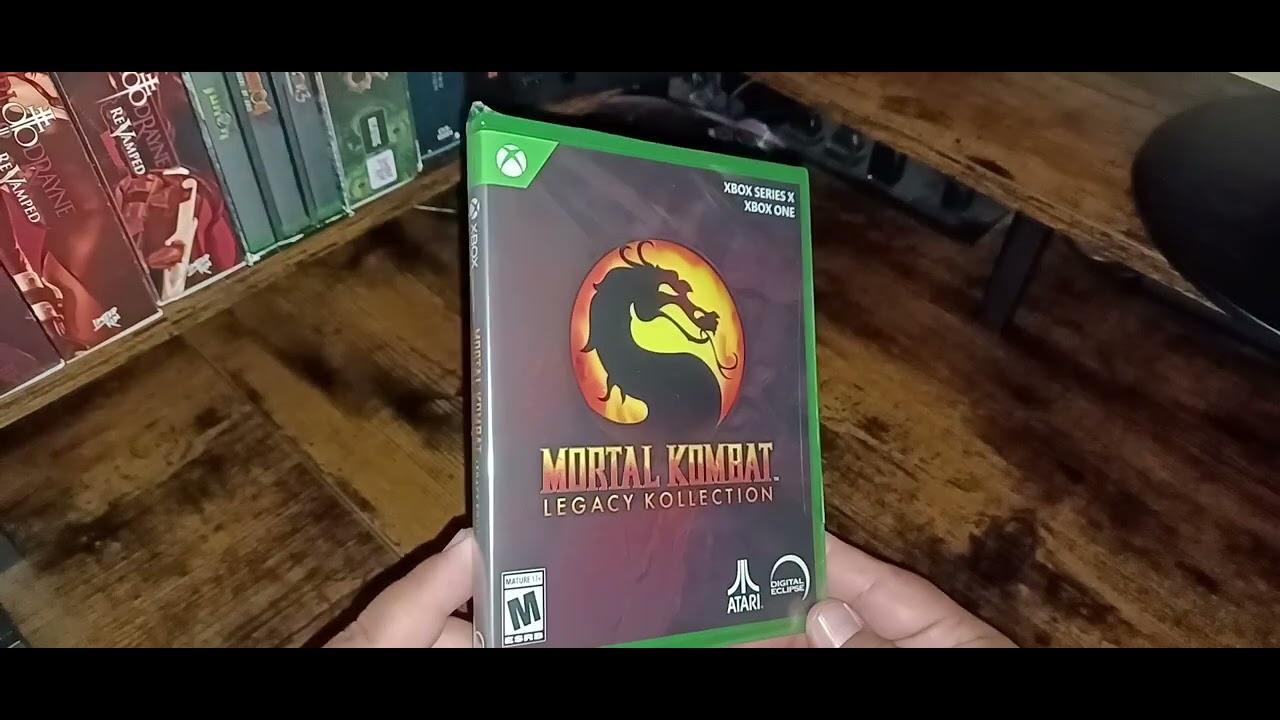 Mortal Kombat Legacy Kollection Unboxing (Xbox)
