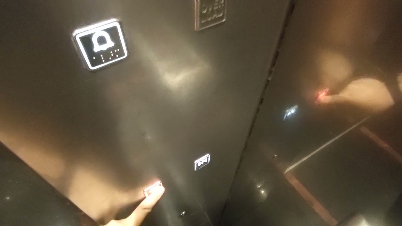 Schindler 5500 PORT Elevator at Woodlands Civic Centre.