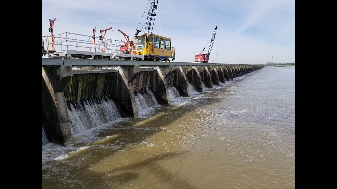 Bonnet Carre Spillway. 2018. Opened for the 12th time in it's 87 year history.