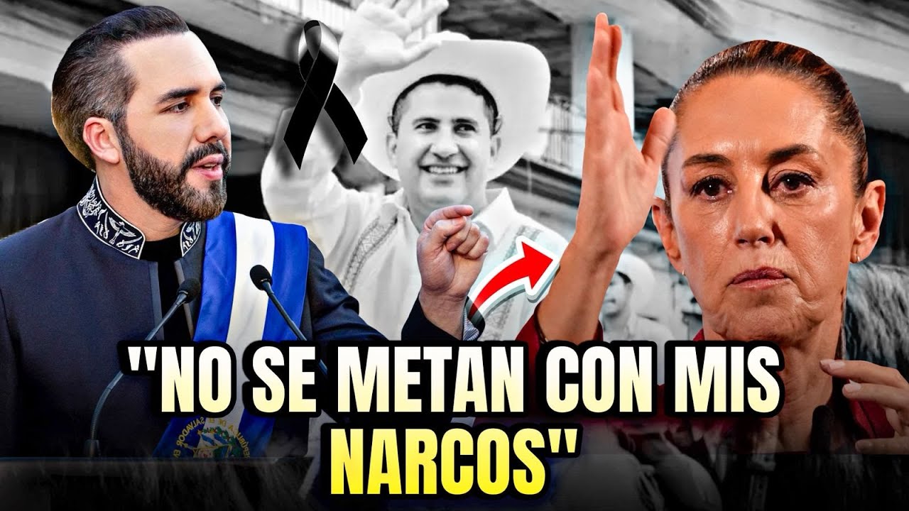 BUKELE TEN&Iacute;A RAZ&Oacute;N😱 SHEINBAUM DEFIENDE AL ASESIN0 DE CARLOS MANZO