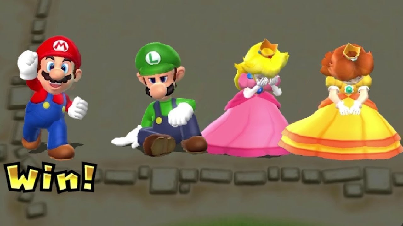 Mario Party 9 - All 1 vs 3 Minigames