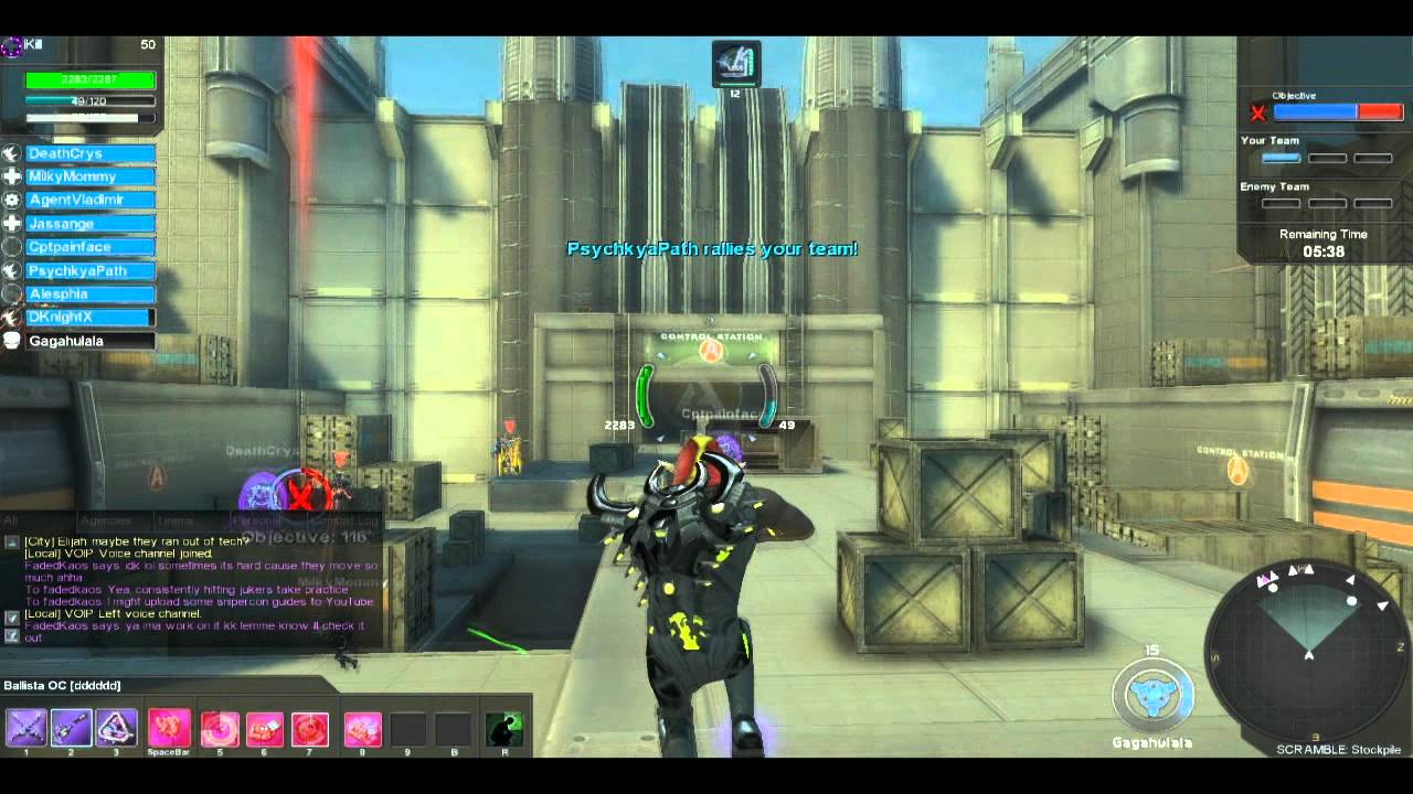 ◌ Global Agenda - Snipercon Gameplay (Control PvP)