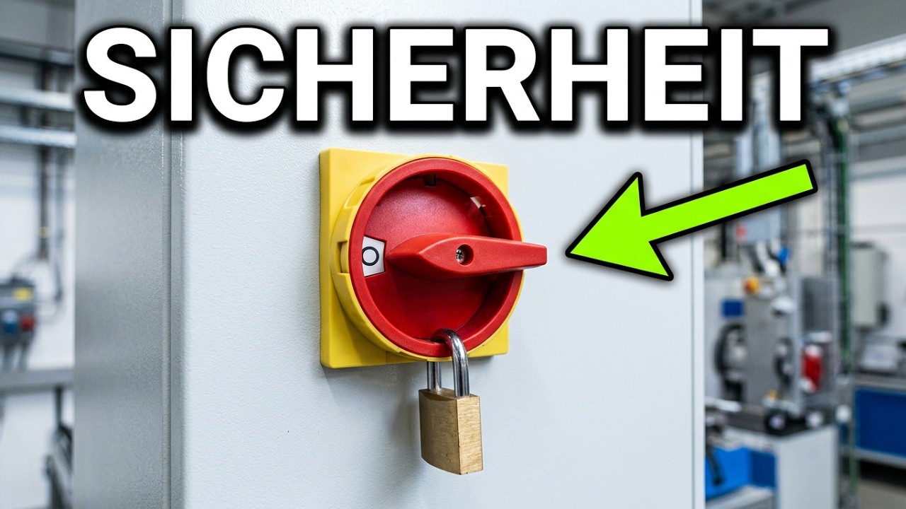 Hauptschalter f&uuml;r elektrische Maschinen