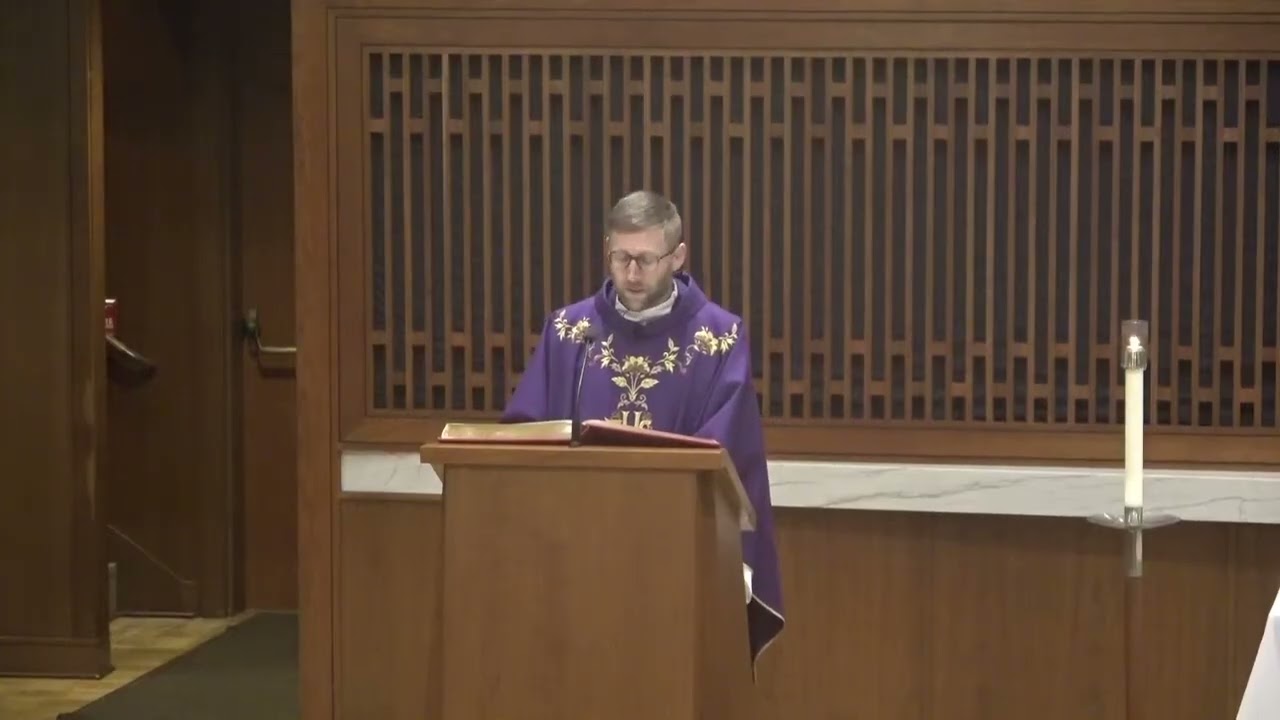 Первое воскресенье Великого поста - отец Тайлер Крейпке, C.S.C., в Университете Портленда.