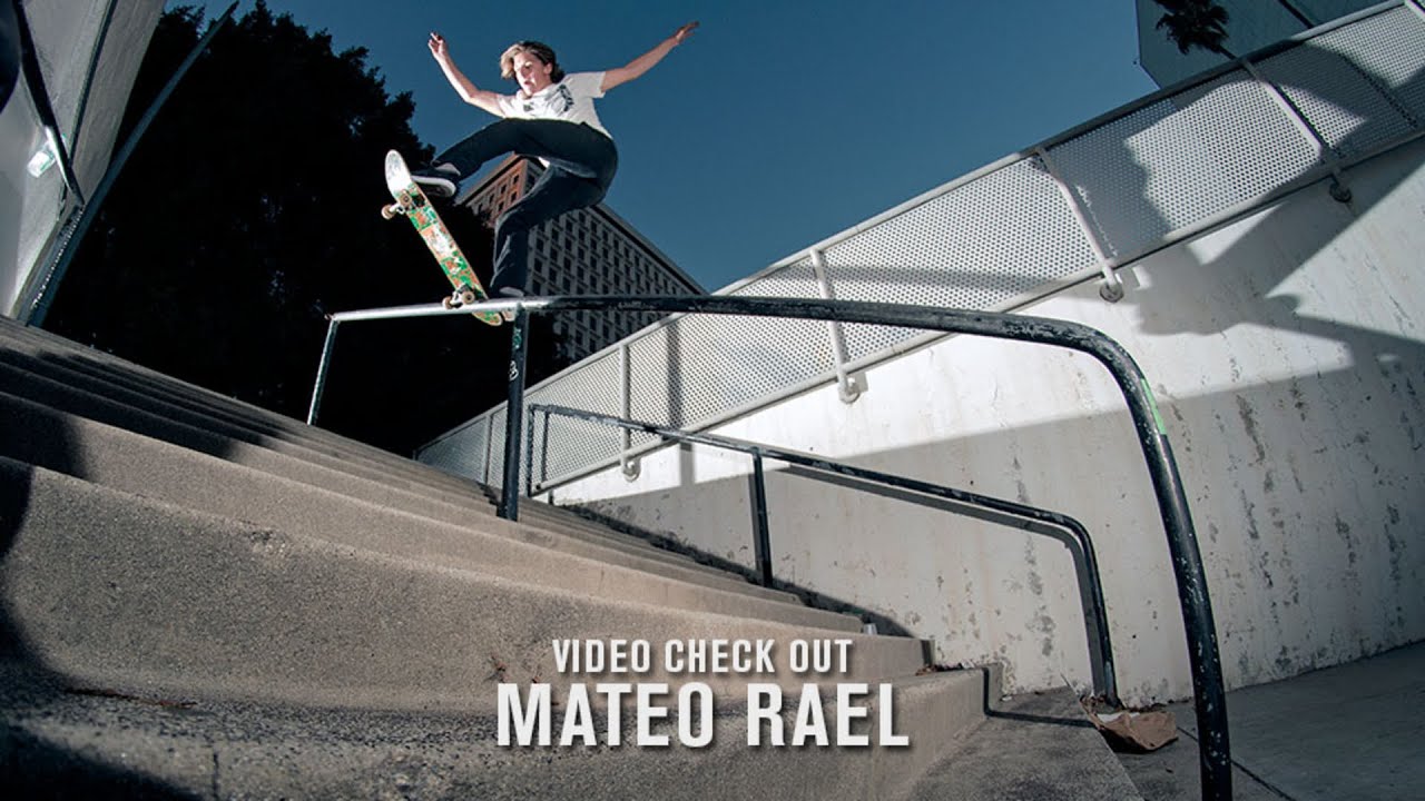 Video Check Out: Mateo Rael | TransWorld SKATEboarding