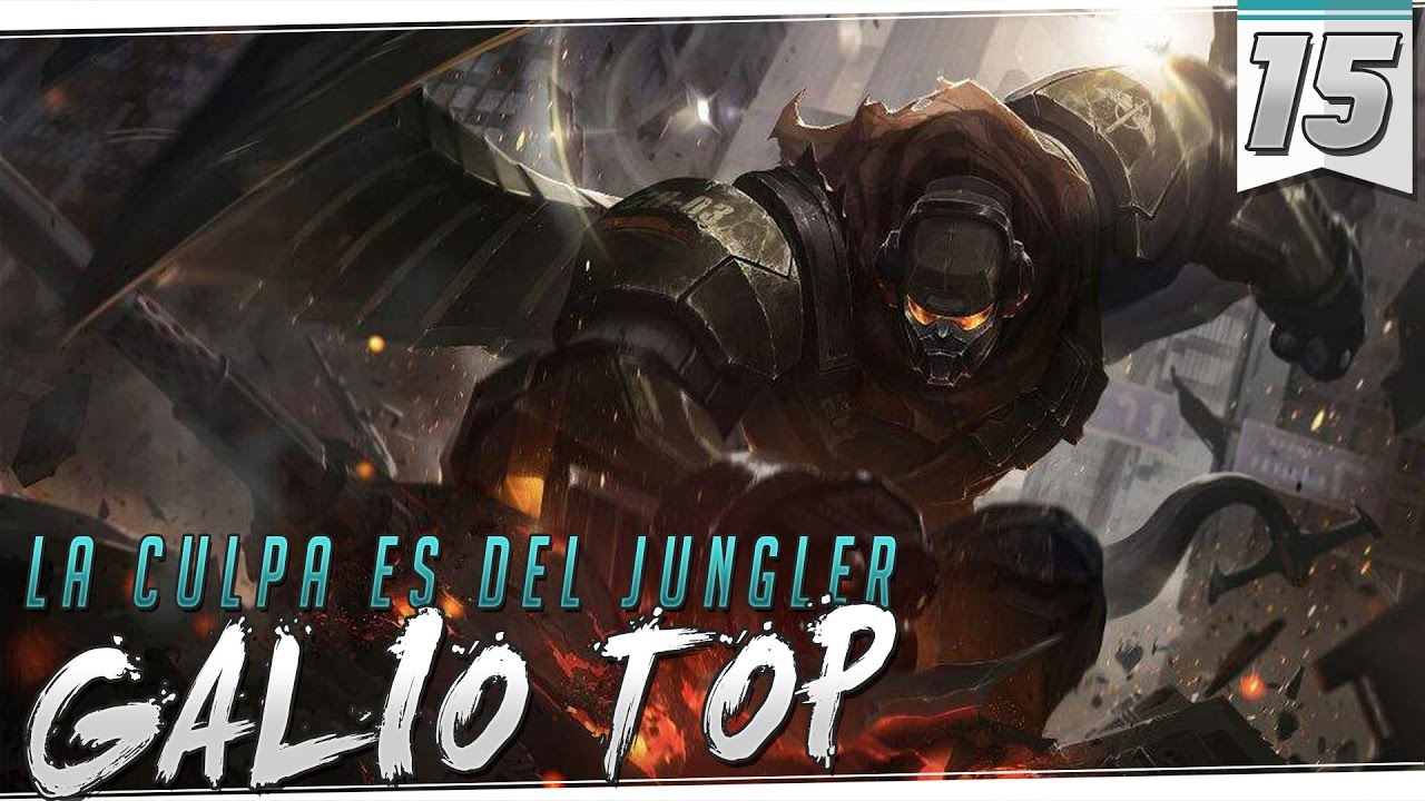 GALIO TOP | Esto está roto en cualquier linea o que?!!