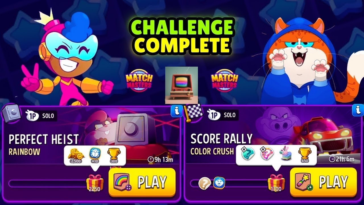 Solo Challeng Color Crush x2 😍🔥 #matchmasters