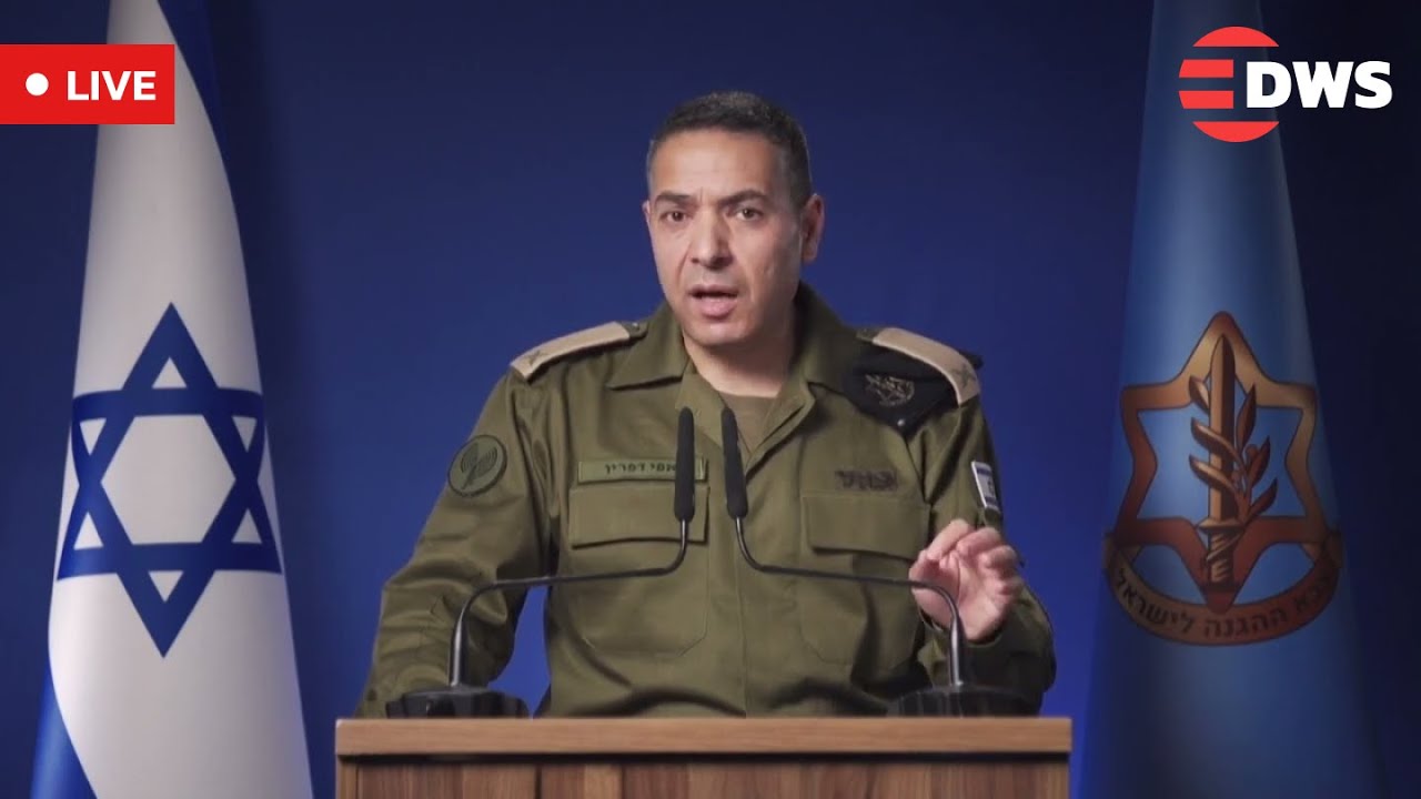 🔴LIVE: IDF Spokesperson Brig. Gen. Effie Defrin Delivers Statement | Israel Military Briefing | AC1E
