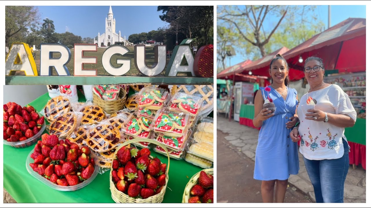 AREGUA la ciudad de la frutilla y la artesanía en Cerámica (De visita) | cocinando con mamá