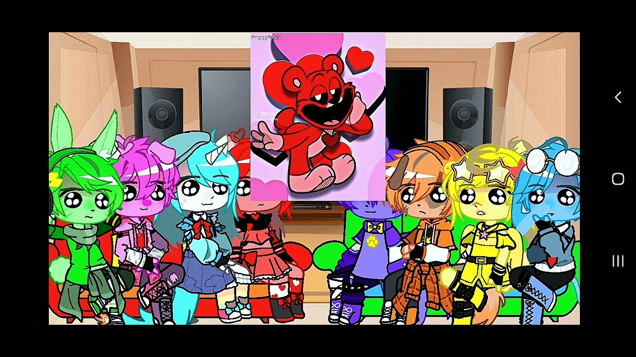 (smiling critters) gacha club //nonton smiling critters di tik tok bahian 2//