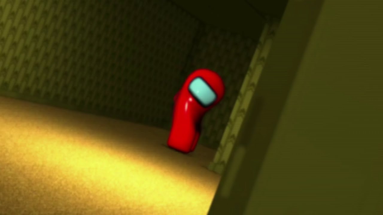 Amongus Caught in the Backrooms