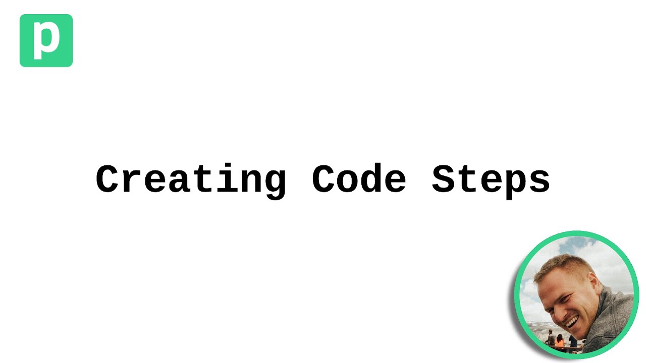 Creating a code step