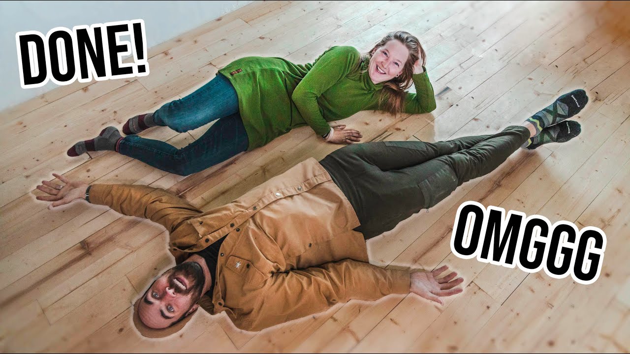 ULTIMATE DIY DREAM FLOOR | (lol) Off-Grid Homestead