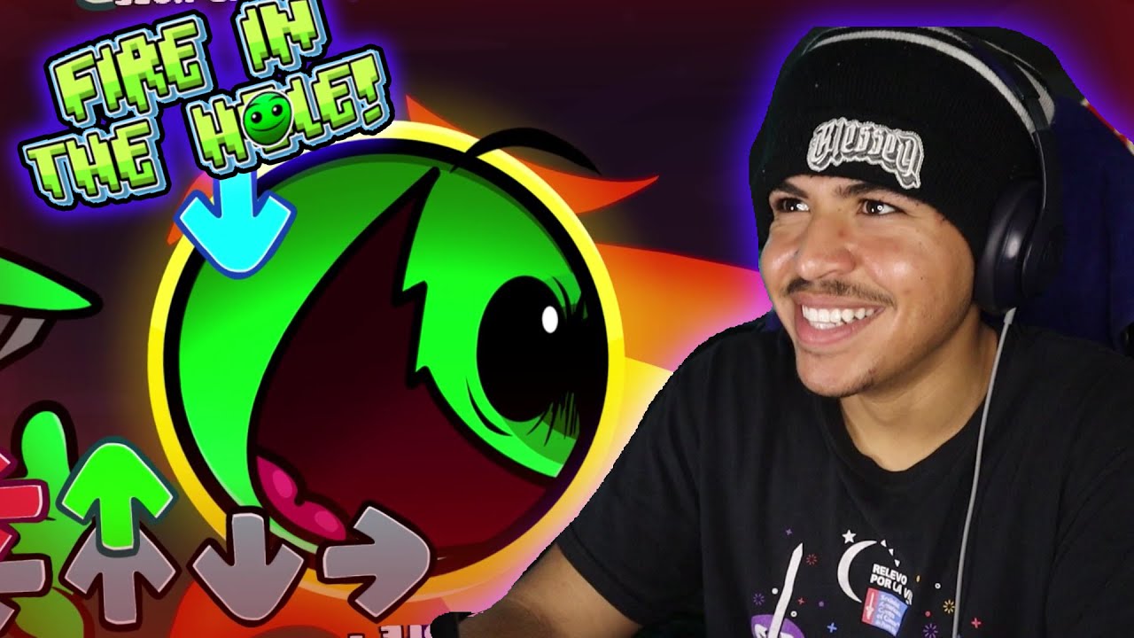 Fire In The Hole V5 IS INSANE (FNF Lobotomy Geometry Dash 2.2)