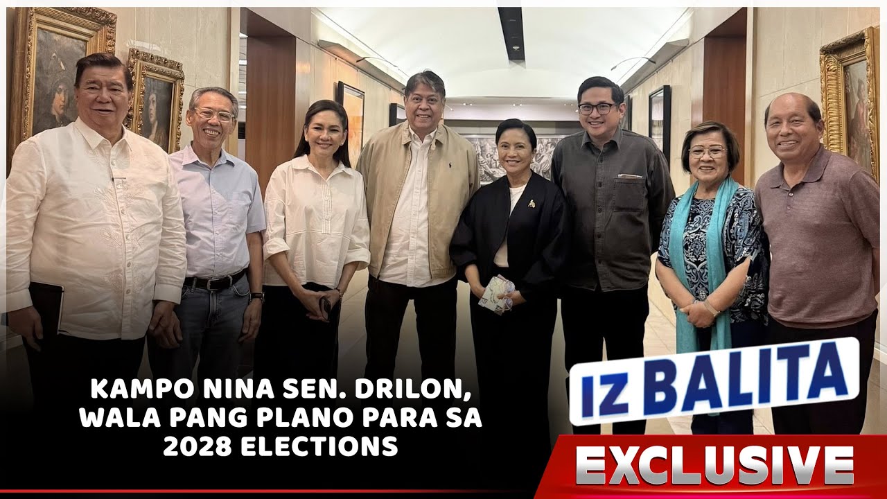 KAMPO NINA SEN. DRILON, WALA PANG PLANO PARA SA 2028 ELECTIONS