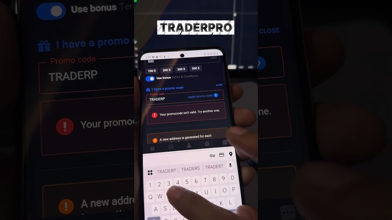 Claim 50% Deposit Bonus on Quotex with Code &ldquo;TRADERPRO&rdquo; | Complete Step-by-Step Tutorial(2025 Update