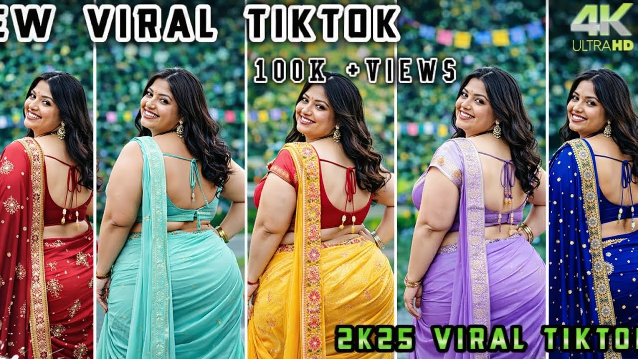 Saree Mein Tiktok Queen Ka Killer Dance 🔥 Bhojpuri Song Mix