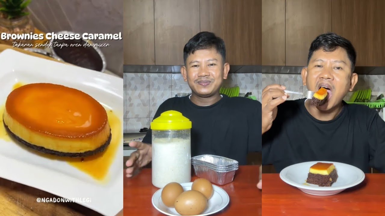 Bikin brownies cheese caramel #mursid #kuliner #foryou #viral #fyp #cooking #food #mukbang #ytshorts